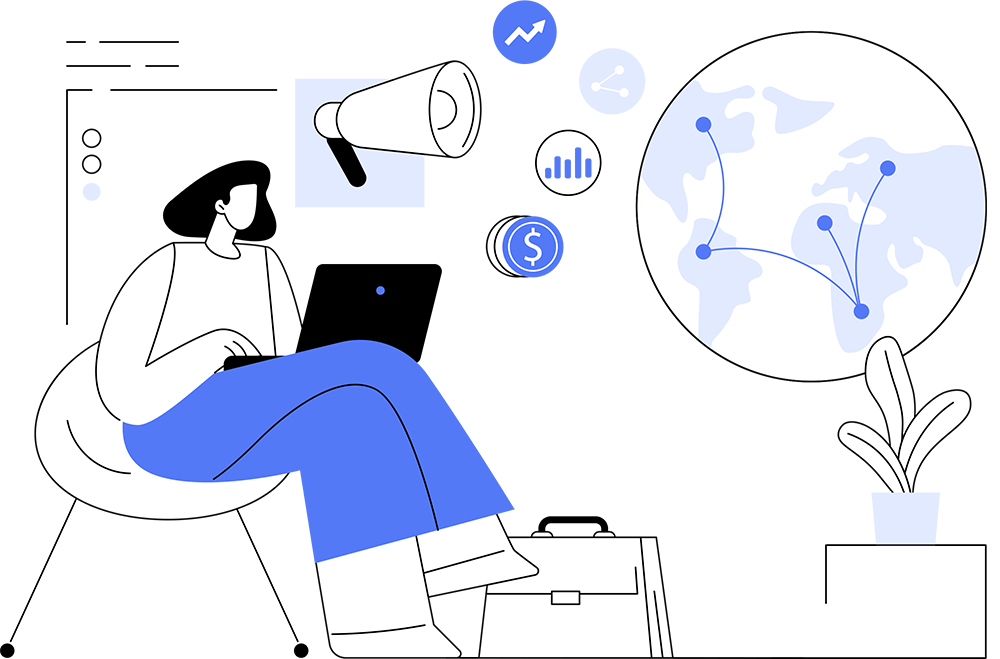 Affiliate-Marketing visualisiert